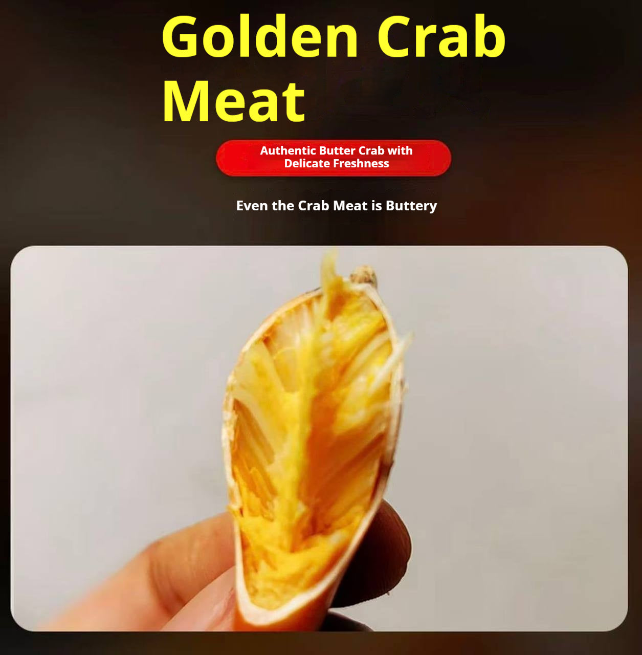 Premium Live Butter Crab | Arrives Alive or Full Refund